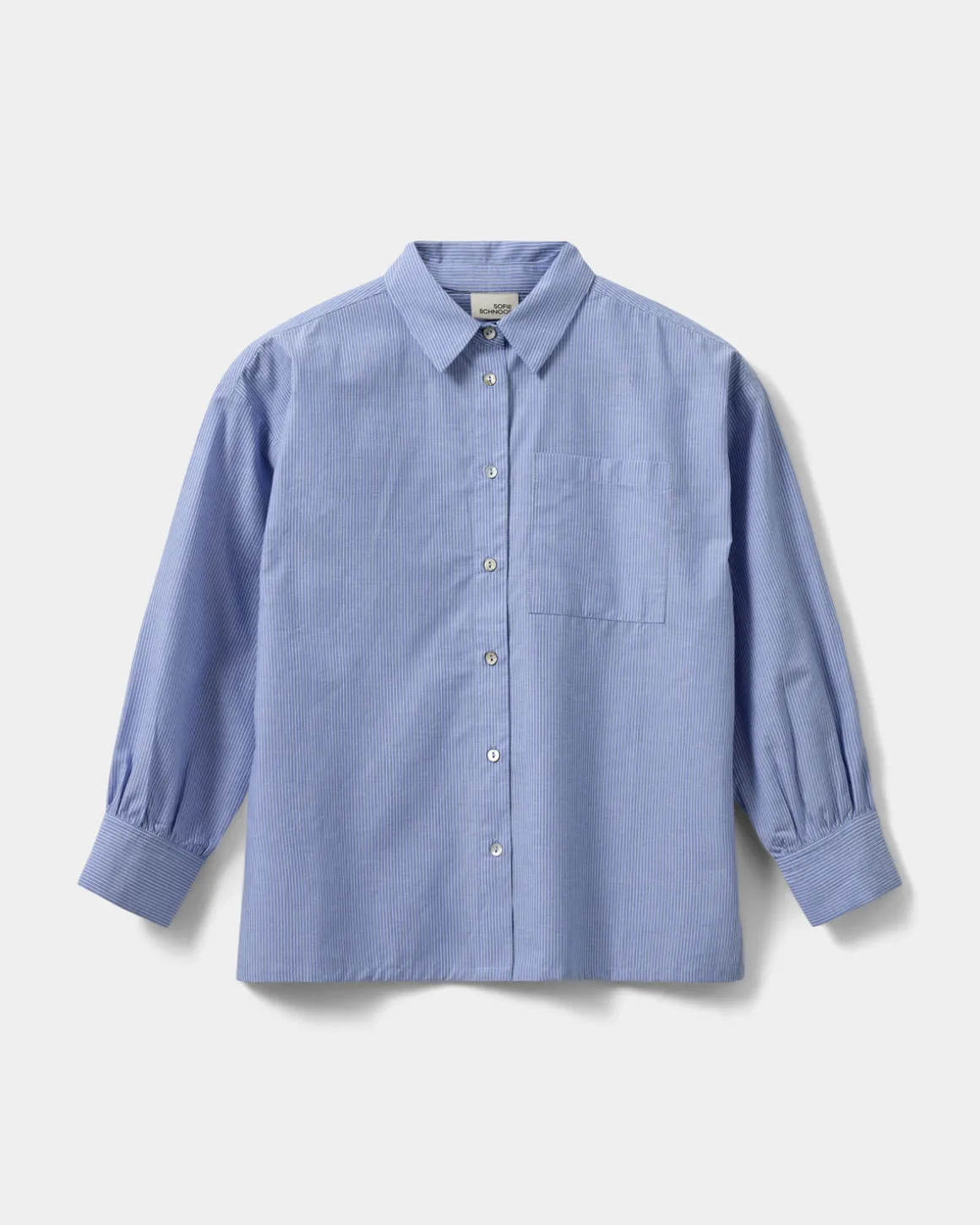 KALIASY SHIRT - Light Blue striped