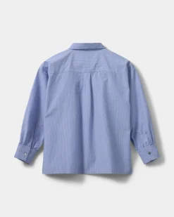 KALIASY SHIRT - Light Blue striped