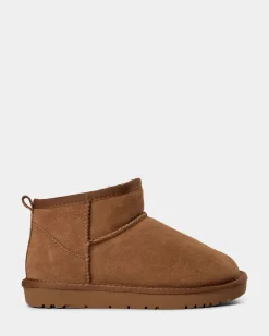 KELLIESY TEDDY BOOT - Tan