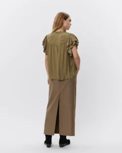 LALILASW TOP - Olive Leaf