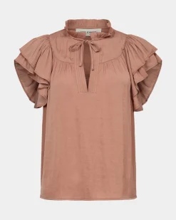 LalilaSW Top - Rosy brown
