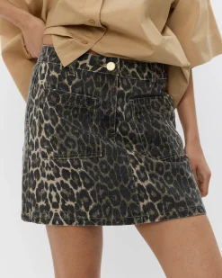 LEONASW LEOPARD SKIRT - Leopard