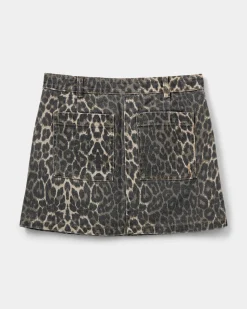 LEONASW LEOPARD SKIRT - Leopard