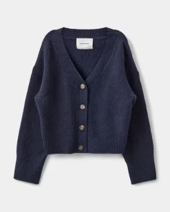 LEVASY CARDIGAN - Dark Blue