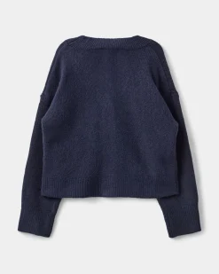 LEVASY CARDIGAN - Dark Blue