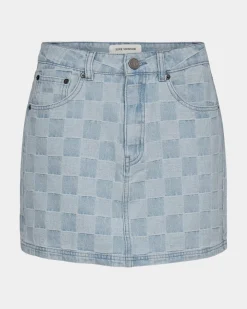LILIASW SKIRT - Light denim blue