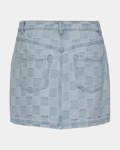 LILIASW SKIRT - Light denim blue