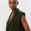 LINKASW VEST - olive