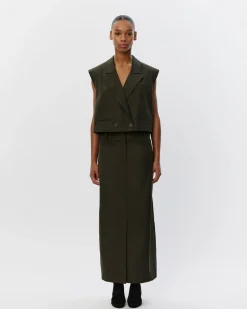 LINKASW VEST - olive