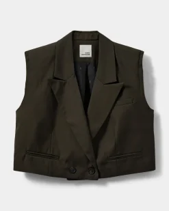 LINKASW VEST - olive