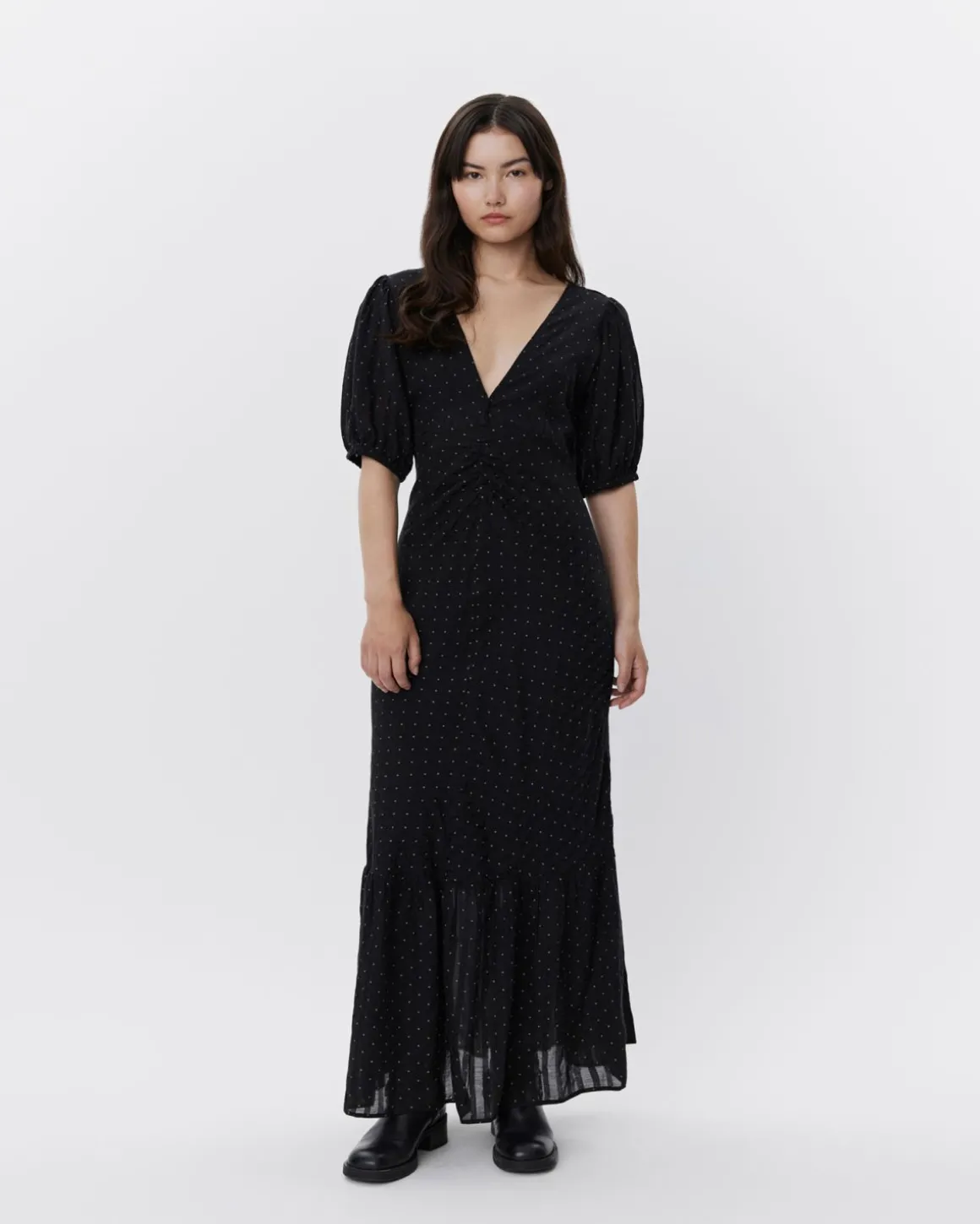 LIZETTESW DRESS - Black