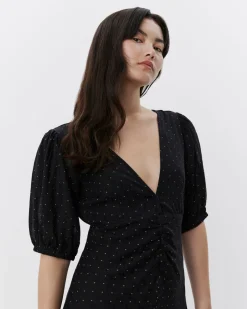 LIZETTESW DRESS - Black