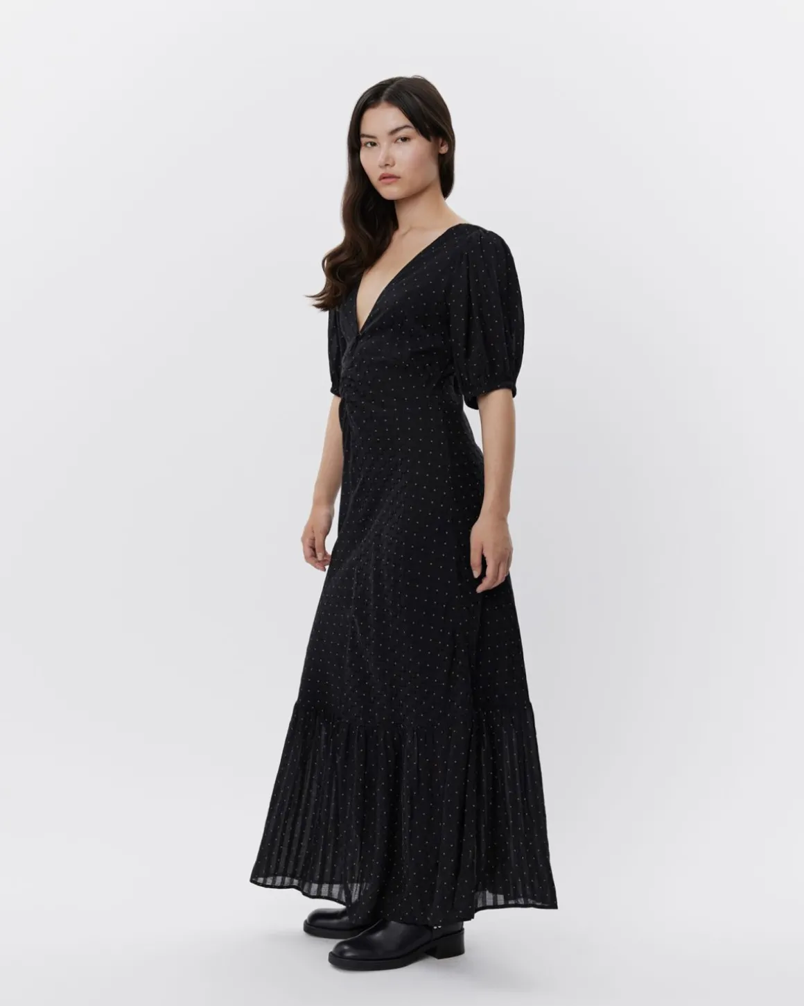 LIZETTESW DRESS - Black