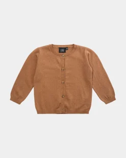 LOWASB CARDIGAN - Dusty Brown