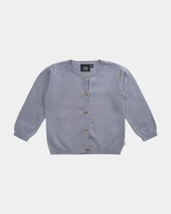 LOWASB CARDIGAN - Stone blue