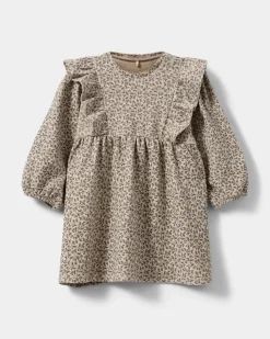 LULASB DRESS - Black flower