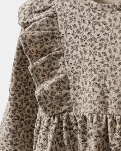 LULASB DRESS - Black flower