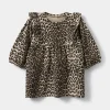 LULASB DRESS - Light brown leopard