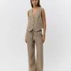 LUNETSW TROUSERS - Light brown