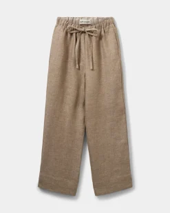 LUNETSW TROUSERS - Light brown