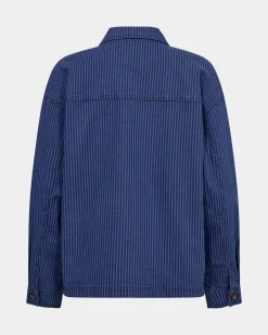 LYNNSW JACKET - Cobalt Striped