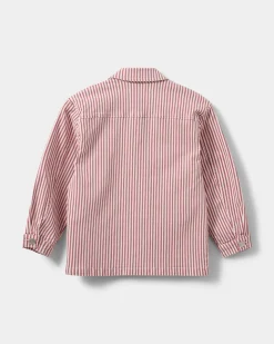 LYNNSY JACKET - Red Striped