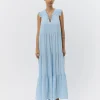 MADDIESW DRESS - Light blue