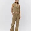 MALINASW TROUSERS - Light camel