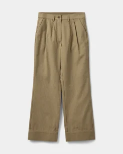 MALINASW TROUSERS - Light camel