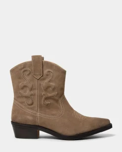 MARISASW BOOT - Dark sand