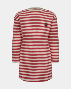 MARITASK T-SHIRT LONG SLEEVE - Berry red