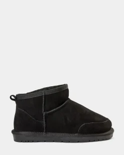 MARTHASW TEDDY BOOT - Black