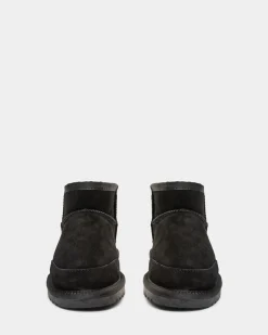MARTHASW TEDDY BOOT - Black