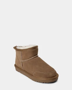 MARTHASW TEDDY BOOT - Dark sand