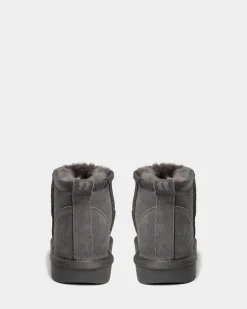 MARTHASW TEDDY BOOT - Dark grey