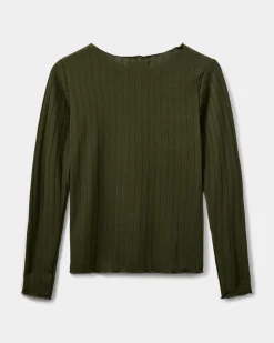 MATTIESW T-SHIRT LONG SLEEVE - Olive