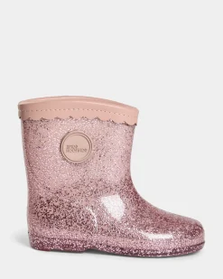 MELLYSK RUBBER BOOT W. LiINING - Rose