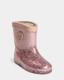 MELLYSK RUBBER BOOT W. LiINING - Rose