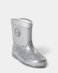 MELLYSK RUBBER BOOT W. LiINING - Silver