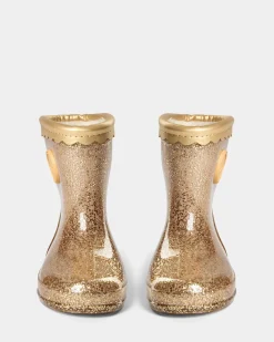 MELLYSK RUBBER BOOT W. LiINING - Champagne