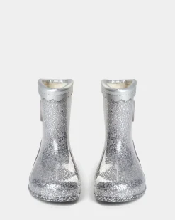 MELLYSK RUBBER BOOT W. LiINING - Silver