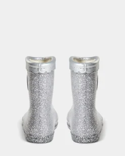 MELLYSK RUBBER BOOT W. LiINING - Silver