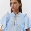 MERLYSW BLOUSE - Light blue