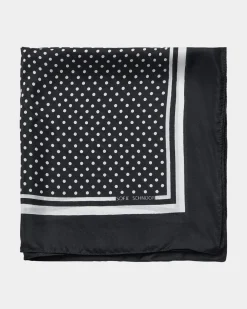 MIASW SCARF - Black Off white