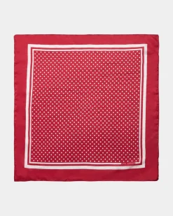 MIASW SCARF - Red / Off White