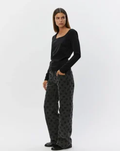 MIRANDASW JEANS - Black