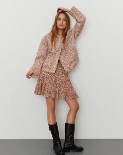 MollieSW Skirt - AOP Berry