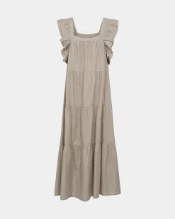 MORGOSW DRESS - Warm Grey