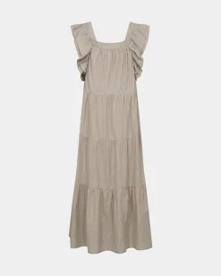 MORGOSW DRESS - Warm Grey