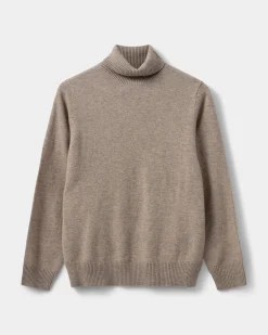 NELLSW SWEATER - Brown melange